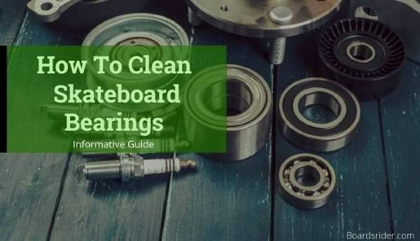 Cleaning Skateboard Bearing